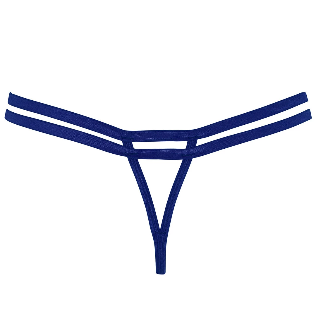 Bluebella - US Oslo Thong Egyptian Blue Panties 4 Bluebella - US Oslo Thong Egyptian Blue Panties