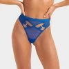 Bluebella - US Oslo High-Waist Thong Egyptian Blue Panties