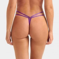 Bluebella - US Isla Thong Electric Purple Panties