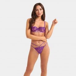 Bluebella - US Isla Thong Electric Purple Panties 17 Bluebella - US Isla Thong Electric Purple Panties