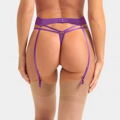 Bluebella - US Lingerie Isla Suspender Electric Purple