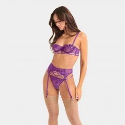 Bluebella - US Lingerie Isla Suspender Electric Purple 16 Bluebella - US Lingerie Isla Suspender Electric Purple