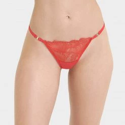 Bluebella - US Carmen Thong Flame Scarlet Panties