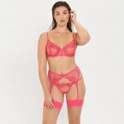 Bluebella - US Marseille Suspender Fandango Pink Lingerie 25 Bluebella - US Marseille Suspender Fandango Pink Lingerie