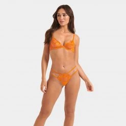 Bluebella - US Colette Thong Orange Peel Panties