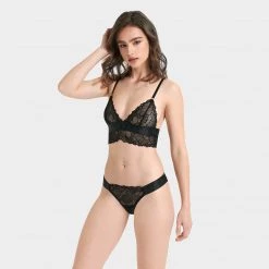 Bluebella - US Tori Soft Bralette Black New In