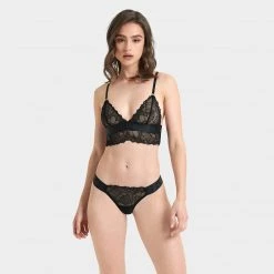 Bluebella - US Tori Soft Bralette Black New In