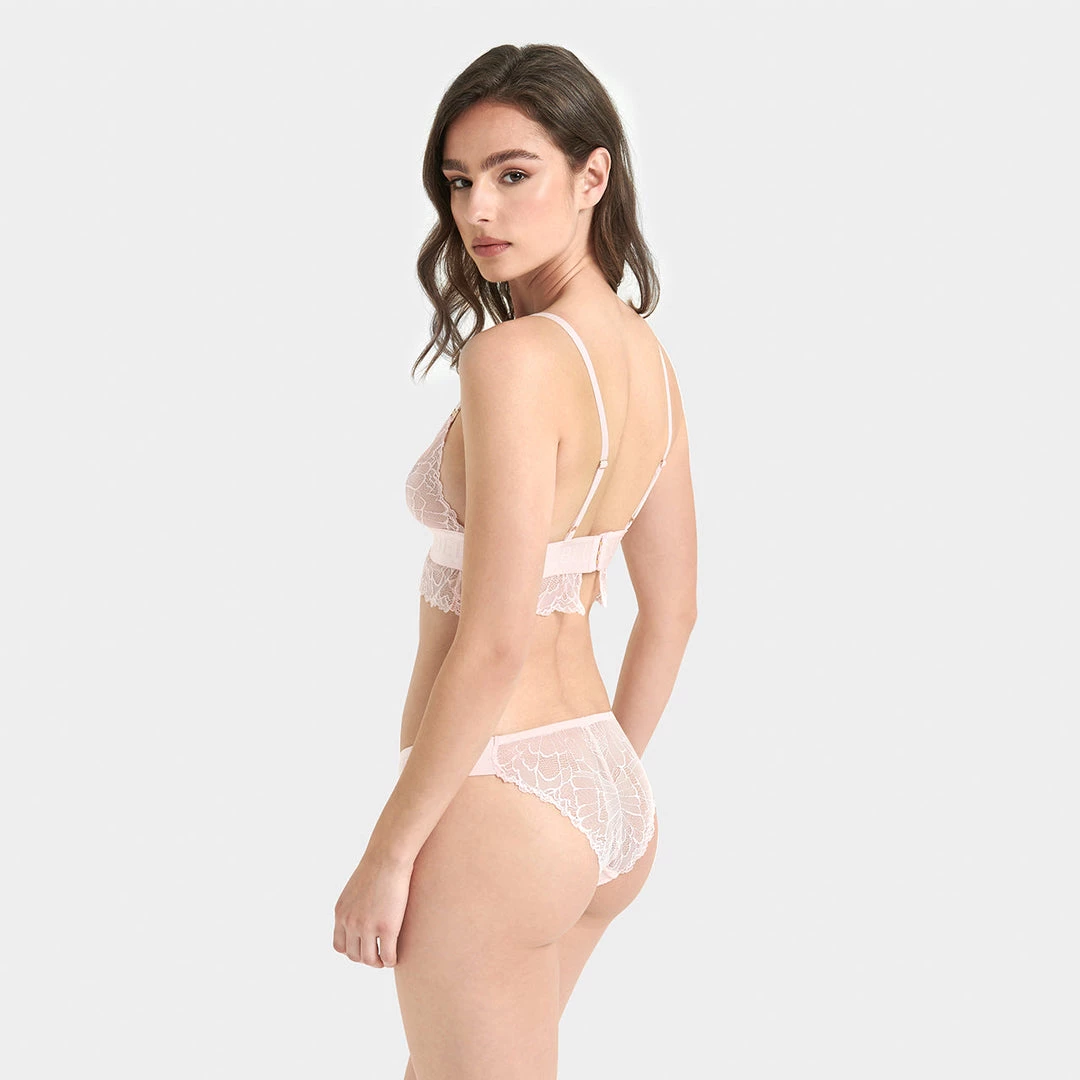 Bluebella - US New In Tori Soft Bralette Pale Pink 7 Bluebella - US New In Tori Soft Bralette Pale Pink