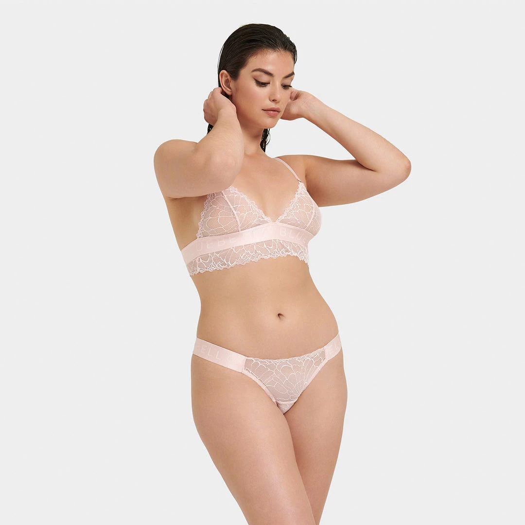 Bluebella - US New In Tori Soft Bralette Pale Pink 16 Bluebella - US New In Tori Soft Bralette Pale Pink