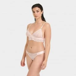 Bluebella - US New In Tori Soft Bralette Pale Pink 33 Bluebella - US New In Tori Soft Bralette Pale Pink