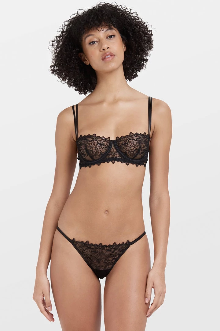 Bluebella Set: Audrey Black Bra & Panty 3 Bluebella Set: Audrey Black Bra & Panty