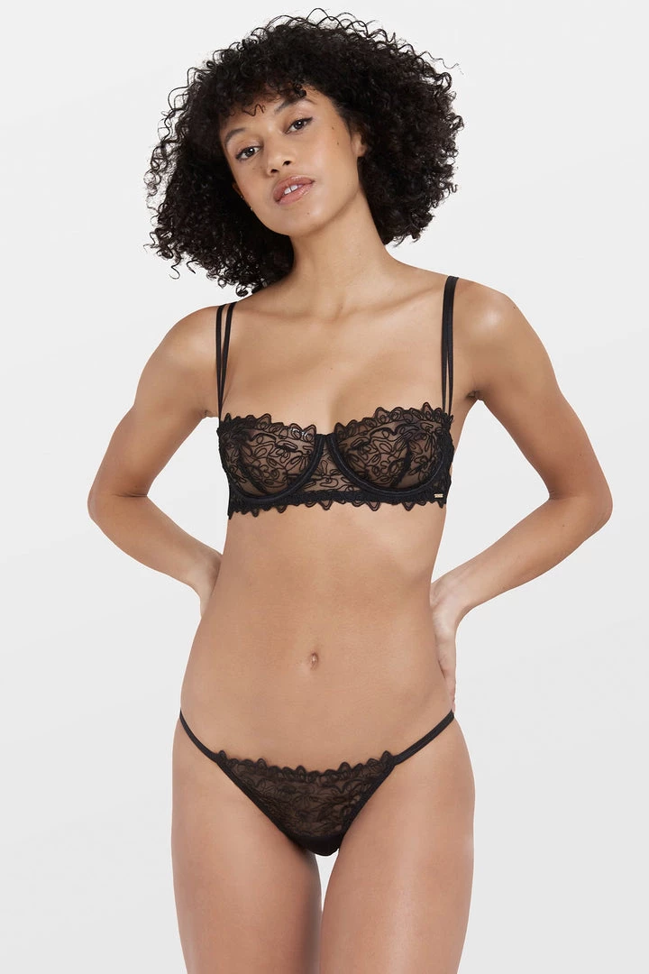 Bluebella Set: Audrey Black Bra & Panty 5 Bluebella Set: Audrey Black Bra & Panty