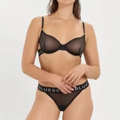 Bluebella Set: Cora Black/White Bra & Panty