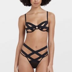 Bluebella Set: Emilia Black Bra & Thong 7 Bluebella Set: Emilia Black Bra & Thong