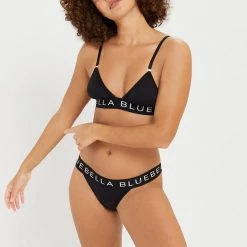 Bluebella Set: Lulu Black/White Bra & Panty