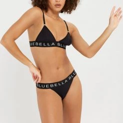 Bluebella Set: Lulu Black/White Bra & Panty