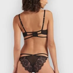 Bluebella Bra & Panty Set: Lumi Black