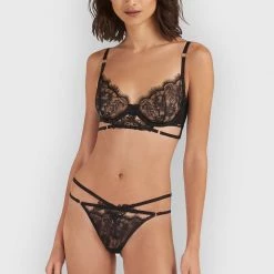 Bluebella Bra & Panty Set: Lumi Black 6 Bluebella Bra & Panty Set: Lumi Black