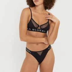 Bluebella Set: Mabel Black/White