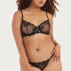 Bluebella Set: Marseille Black Bra & Thong 17 Bluebella Set: Marseille Black Bra & Thong