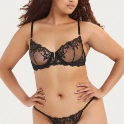 Bluebella Set: Marseille Black Bra & Thong 20 Bluebella Set: Marseille Black Bra & Thong