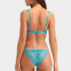 Bluebella Set: Marseille Soft Peacock Blue Bra & Panty
