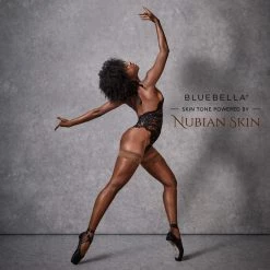 Bluebella - US Stockings Plain Leg/Lace Top Thigh Highs Caramel