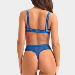 Bluebella Set: Oslo Egyptian Blue Bra & Thong