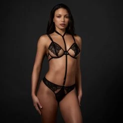Bluebella-us SALE Emerson Harness Panty Black