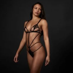 Bluebella-us Emerson Strappy Body Black