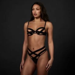 Bluebella Panties Emilia Thong Black