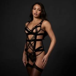 Bluebella - US SALE Sutton Wired Basque Black