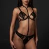 Bluebella Set: Emerson Black Bra & Panty
