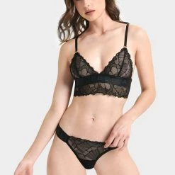 Bluebella Set: Tori Black Bra & Panty