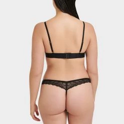 Bluebella Bra & Thong Set: Tori Black