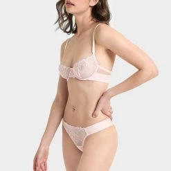 Bluebella Set: Tori Pale Pink Bra & Thong 10 Bluebella Set: Tori Pale Pink Bra & Thong