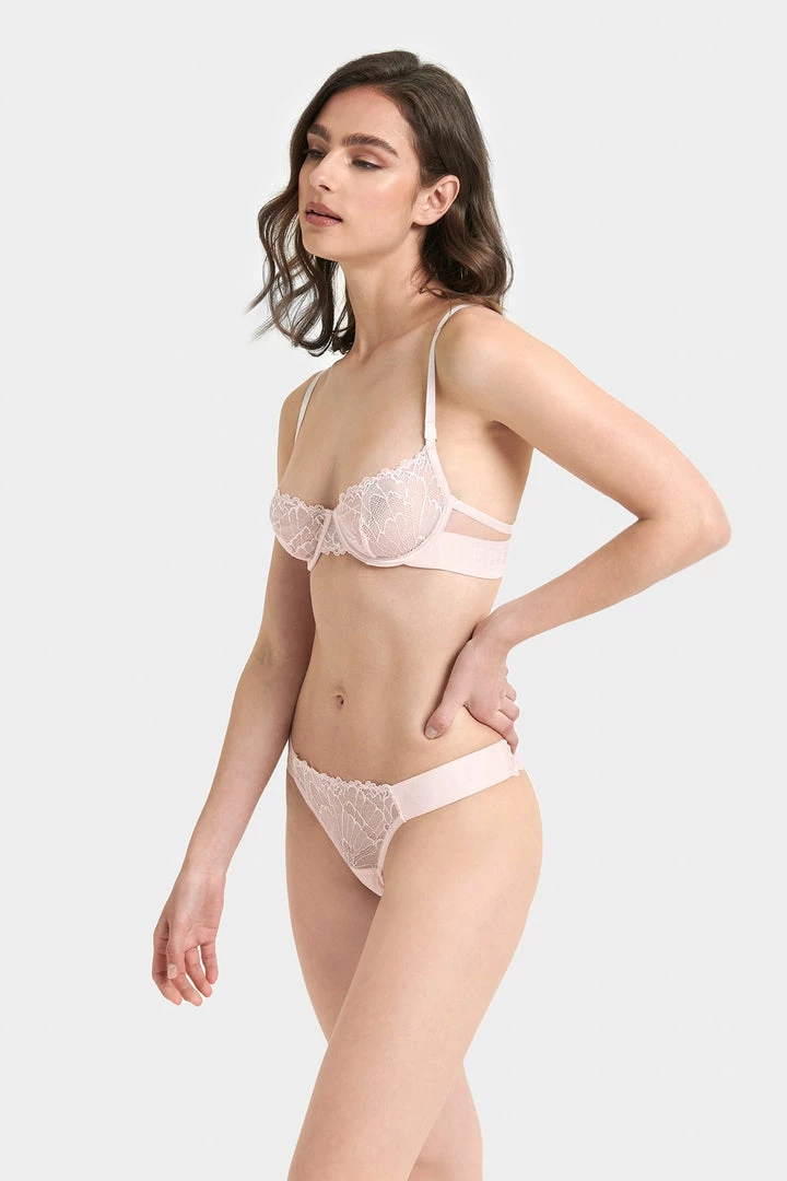 Bluebella Set: Tori Pale Pink Bra & Thong 4 Bluebella Set: Tori Pale Pink Bra & Thong