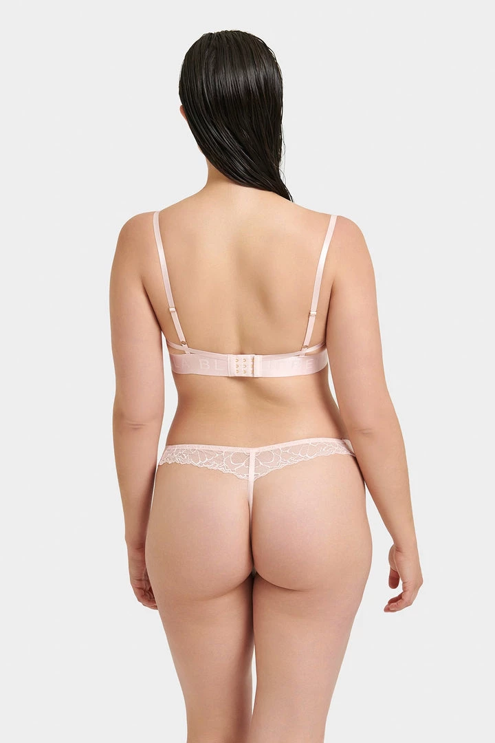 Bluebella Set: Tori Pale Pink Bra & Thong 6 Bluebella Set: Tori Pale Pink Bra & Thong