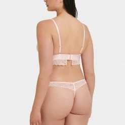 Bluebella Bra & Thong Set: Tori Pale Pink