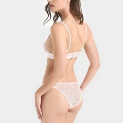 Bluebella Bra & Panty Set: Tori Pale Pink