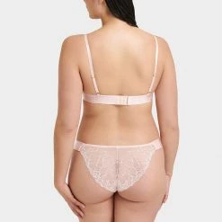 Bluebella Bra & Panty Set: Tori Pale Pink
