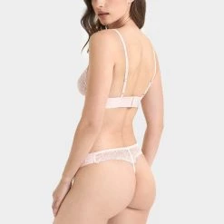 Bluebella Bra & Thong Set: Tori Pale Pink