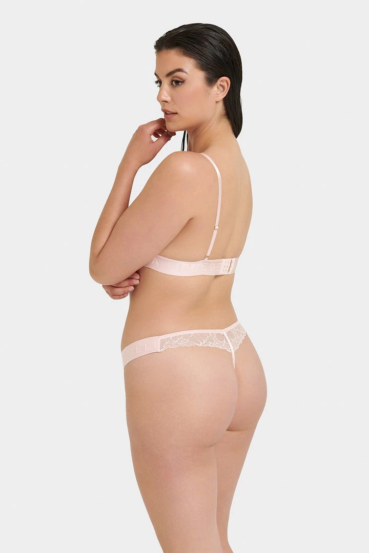 Bluebella Bra & Thong Set: Tori Pale Pink 6 Bluebella Bra & Thong Set: Tori Pale Pink