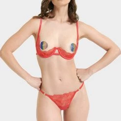 Bluebella Set: Carmen Flame Scarlet